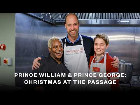 Prince William & Prince George: Christmas at The Passage