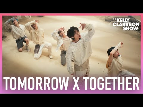 TOMORROW X TOGETHER Performs 'Deja Vu' On The Kelly Clarkson Show