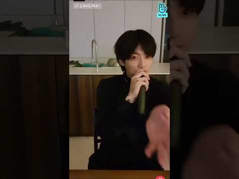 Jungkook cantando “Love Maybe” Business Proposal Ost en VLIVE (150622)