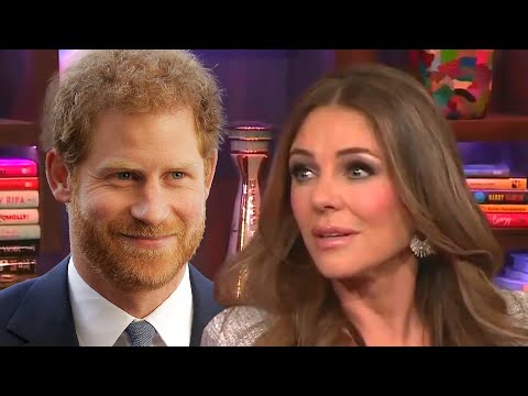 Elizabeth Hurley Reacts to Theory She Took Prince Harry's Virginity