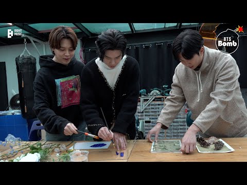 [BANGTAN BOMB] RM's Cyanotype Experience with SUGA and Jimin - BTS (방탄소년단)