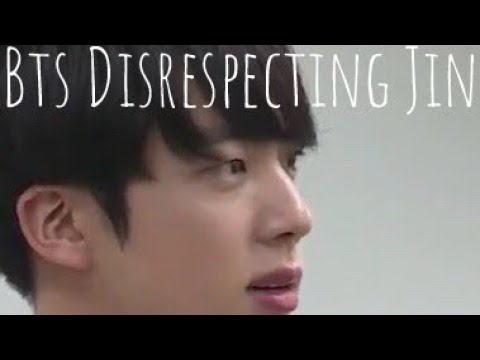 bts disrespecting jin