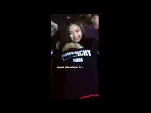Taehyung from BTS apologizes with Jennie from BLACKPINK for this reason