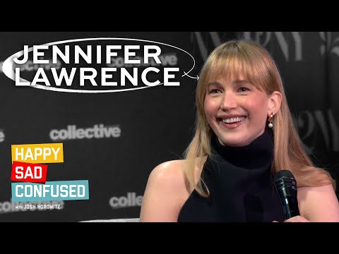 Jennifer Lawrence on DIE MY LOVE, THE HUNGER GAMES, Emma Stone, Robert Pattinson, Scorsese, & more!