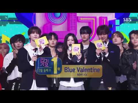 NMIXX - Blue Valentine 6th Win on Inkigayo 🏆🏆🏆🏆🏆🏆