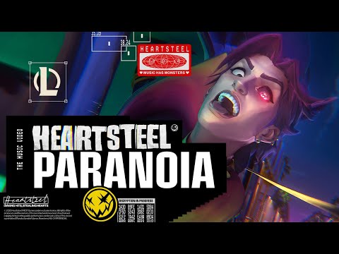 HEARTSTEEL - PARANOIA ft. BAEKHYUN, tobi lou, ØZI, and Cal Scruby (Official Music Video)