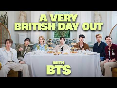 BTS react to British food and SPILL on comeback album ‘Arirang’ | Very British Day Out