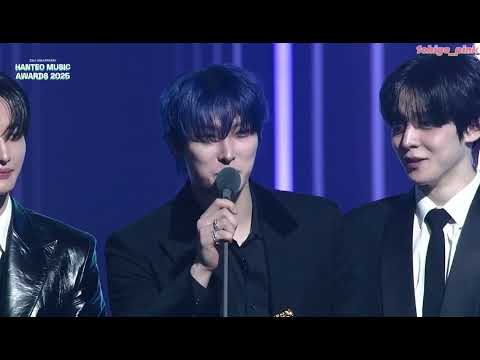 260215 | INFO UPDATE [🏆]  ATEEZ won "Artist Of The Year" Award at Hanteo Music Awards 2025 