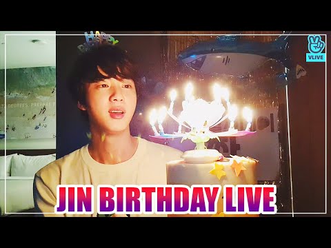 [ENG SUB] JIN BIRTHDAY LIVE VLIVE (2021.12.04) JIN VLIVE BIRTHDAY 2021
