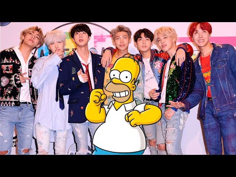 [ENG] BTS reference on an episode of "The Simpsons"