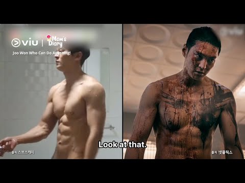 Joo Won Shares The Secret Behind His Body & Dances to SEVENTEEN's 'God of Music' 🔥 | Mom's Diary