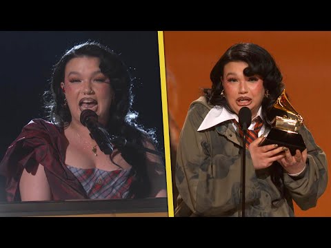Lola Young Performs 'Messy' Before Taking Home GRAMMY Gold