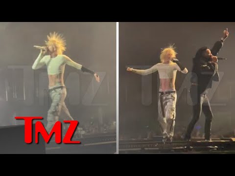 Machine Gun Kelly Says He Was Electrocuted During Super Bowl Party Concert | TMZ