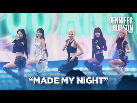 Le Sserafim PERFORMS Their Brand New Song “Made My Night”!
