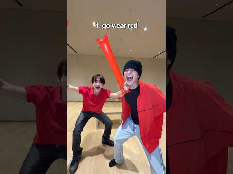 let's get ready to cheer tomorrow ‼️ #CORTIS #코르티스 #CORTIS_REDRED