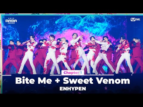[#2023MAMA] ENHYPEN (엔하이픈) - Bite Me + Sweet Venom | Mnet 231128 방송