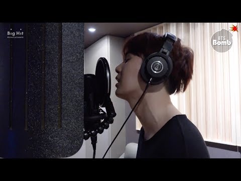 [BANGTAN BOMB] SUGA's '신청곡 (Song Request)' recording behind - BTS (방탄소년단)