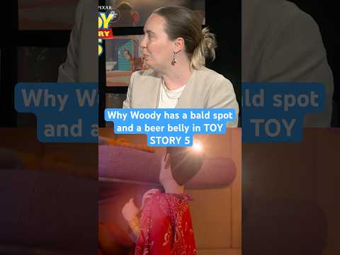 #ToyStory 5 directors/writers Andrew Stanton & McKenna Harris talk about the evolution of Woody