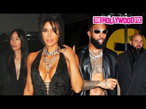 Kim Kardashian & Odell Beckham Jr. Celebrate His Birthday Together With La La Anthony In New York