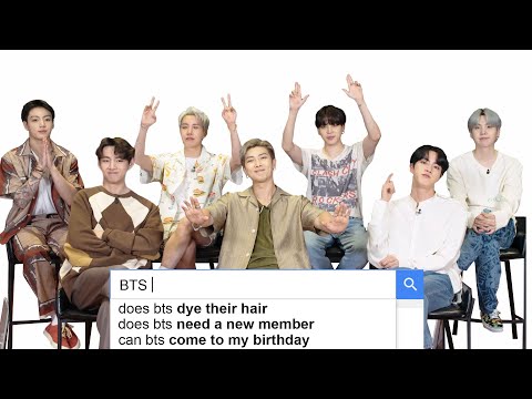 BTS Answer the Web's Most Searched Questions | WIRED
