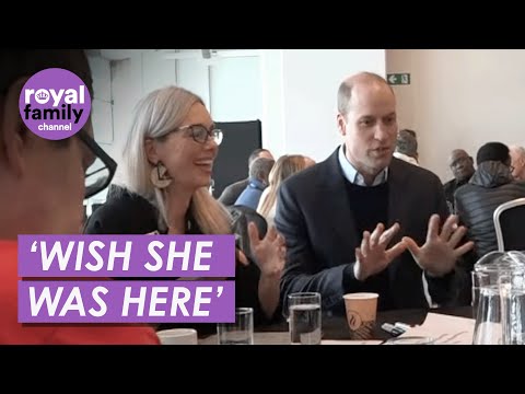 Prince William's Loving Comment About Princess Kate's Absence