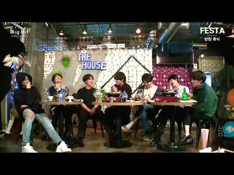 [ENG] Yoongi said " I love you " to Jimin ft the other jealous hyungline members