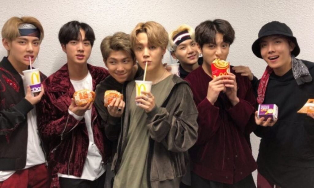 McDonald's teams up with BTS to sell the band's favorite order with new flavors