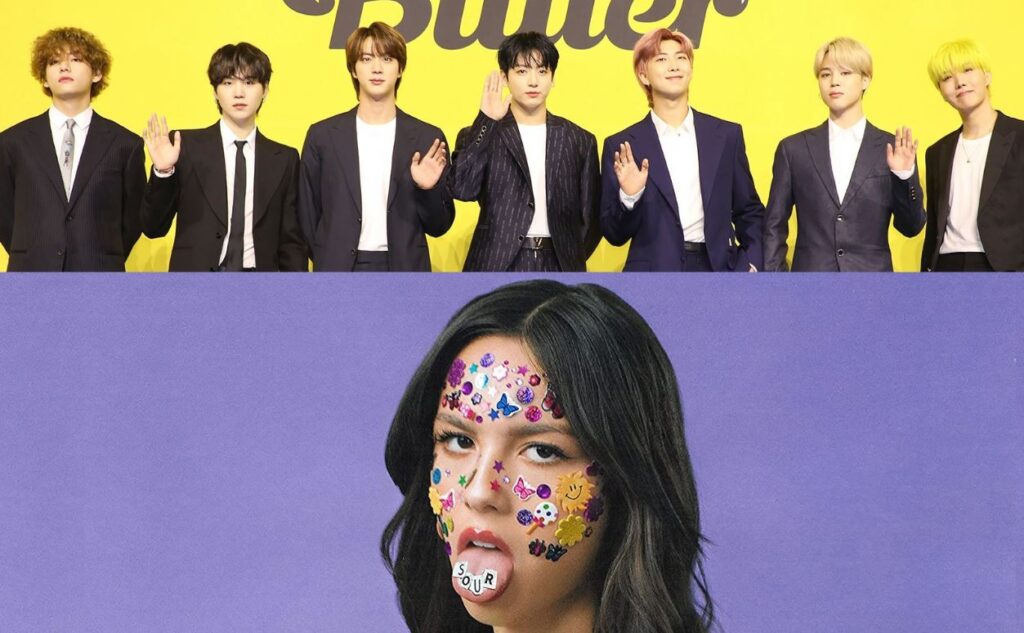 Olivia Rodrigo is BTS's main obstacle to dominating the Billboard Hot 100
