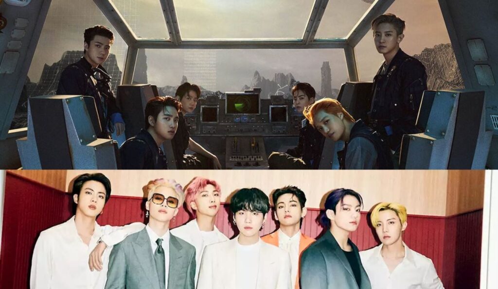 EXO defeats BTS with "Don't fight the feeling" on Music Bank