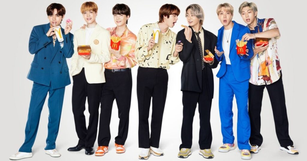 McDonald's make millionaire amount of money after partnership with BTS