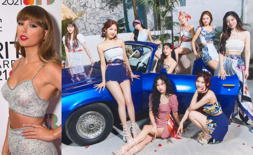 Taylor Swift and TWICE could be collaborating on a song very soon