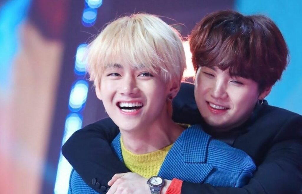 BTS' Taehyung cries after hearing Suga's confession