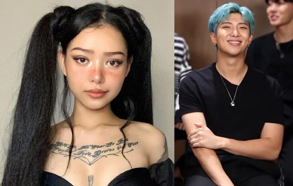 Bella Poarch is deeply in love with BTS' RM
