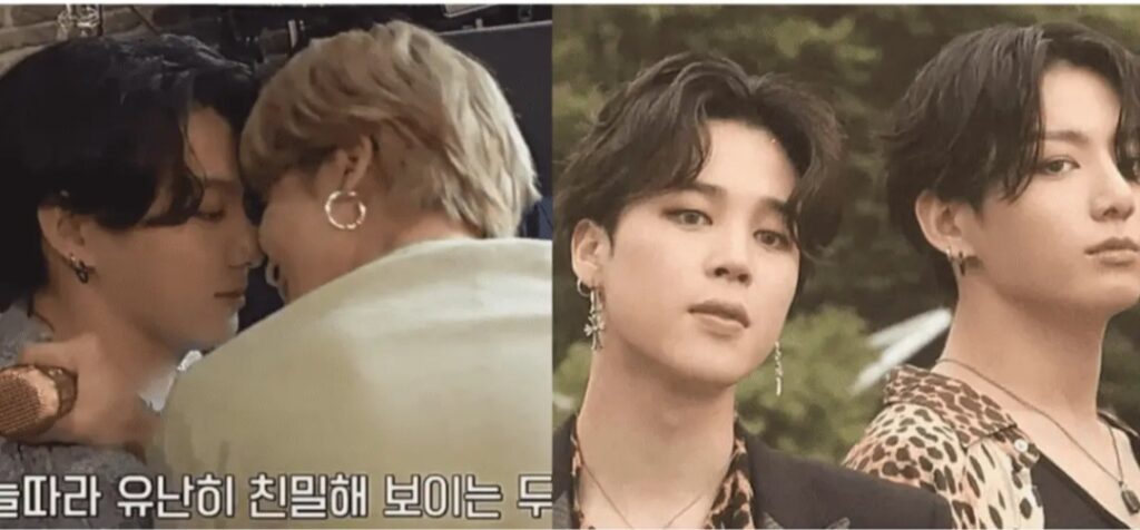 BTS' JungKook and Jimin almost kiss and ARMY freaks out