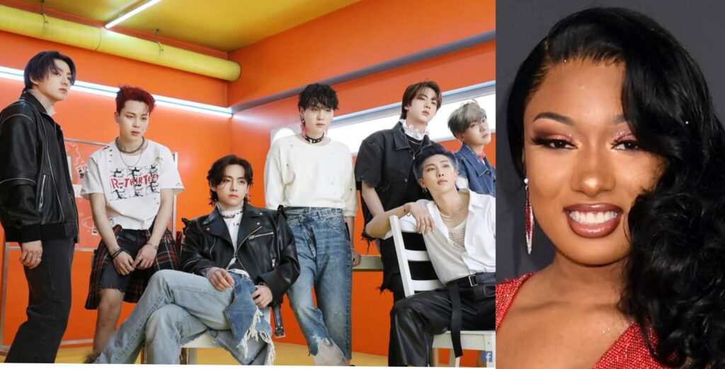 Megan Thee Stallion's collaboration with BTS revealed, but her team wants to prevent it from being released