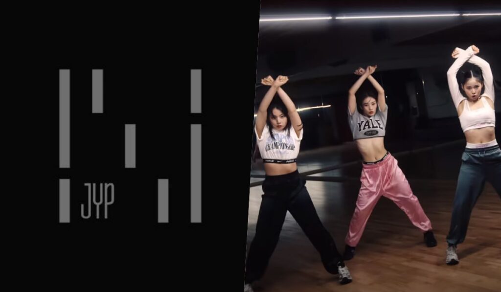 JYP Entertainment has shock with photos and a choreography video of their new girlgroup