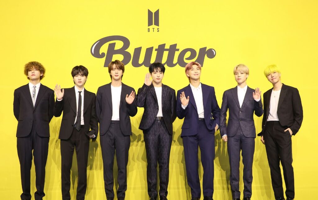 BTS achieves 2nd double platinum song in the US with 'Butter'