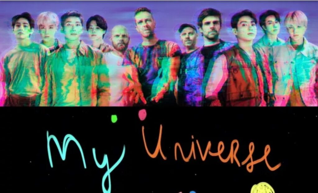 BTS and Coldplay sing “My Universe” with lyrical video of their long-awaited collaboration