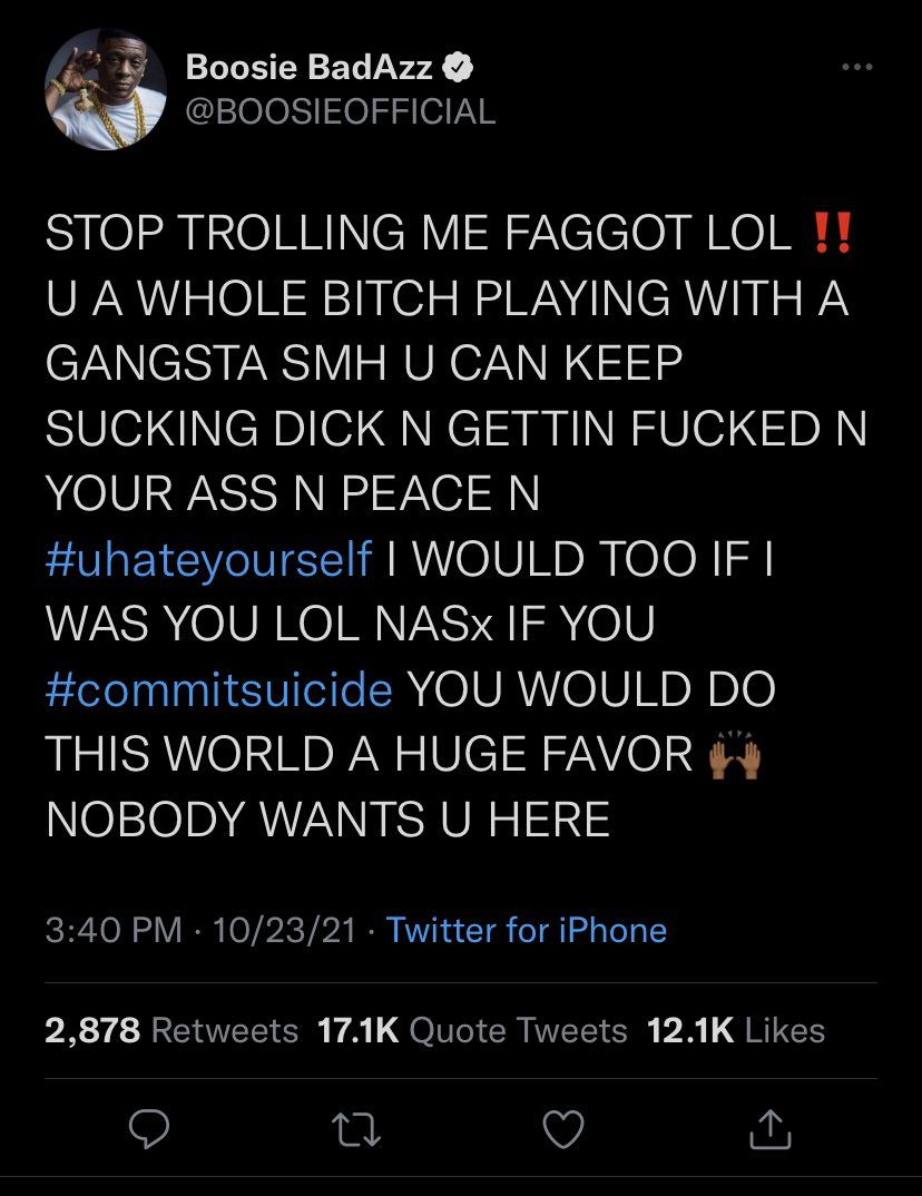 Lil Nas X has been aggressively attacked from rapper Boosie Badazz