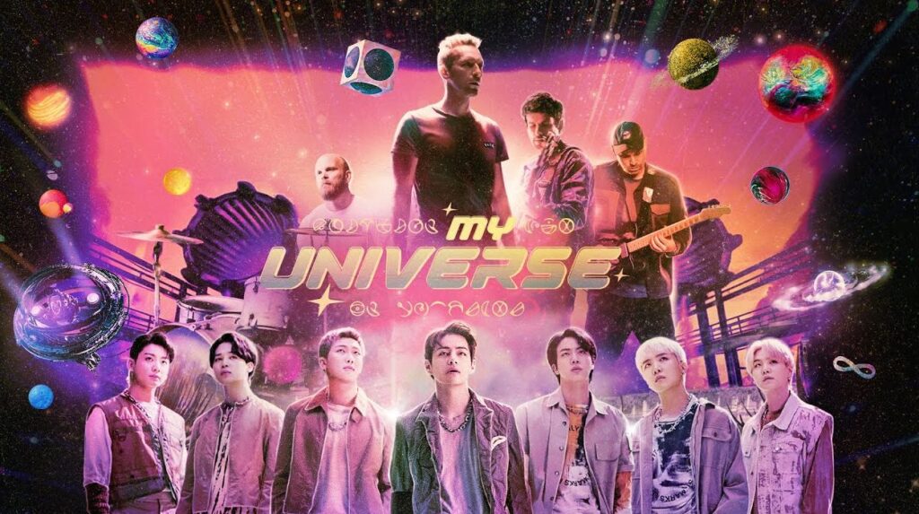 Coldplay releases remix of "My Universe" by BTS' Suga