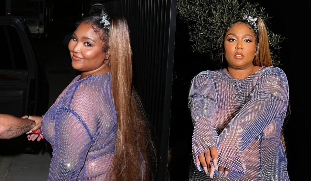 Lizzo challenges people who criticized her to kiss her butt