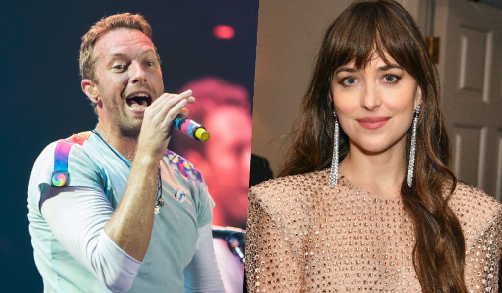 Look at Chris Martin's declaration of love to Dakota Johnson