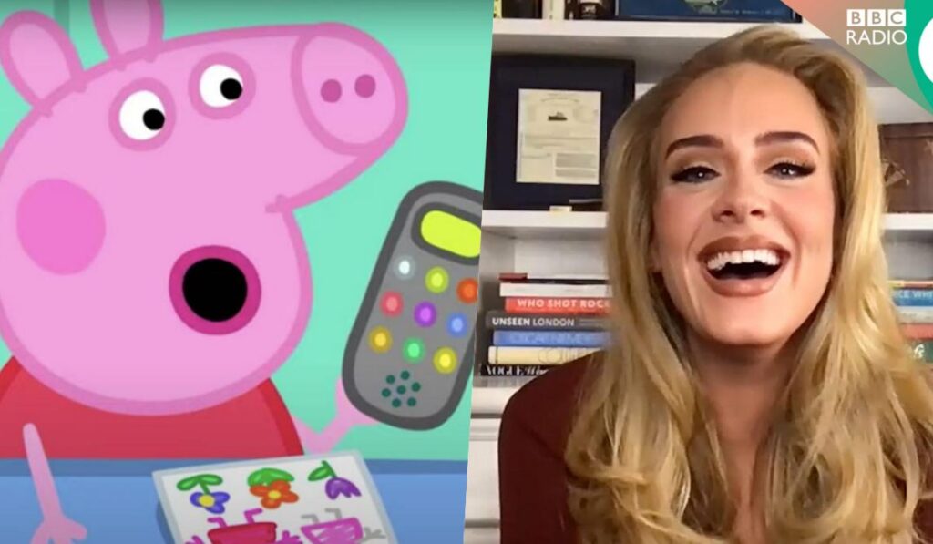 Peppa Pig confronts Adele after the singer rejected a collaboration with the cartoon