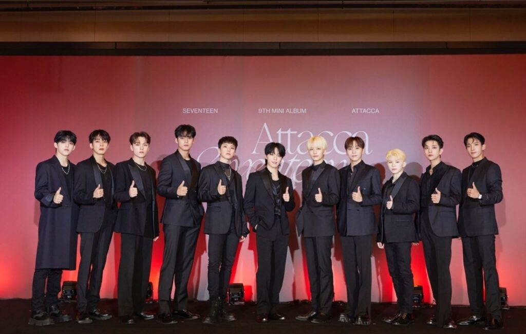 SEVENTEEN looks to top the charts with their new album 'Attacca'