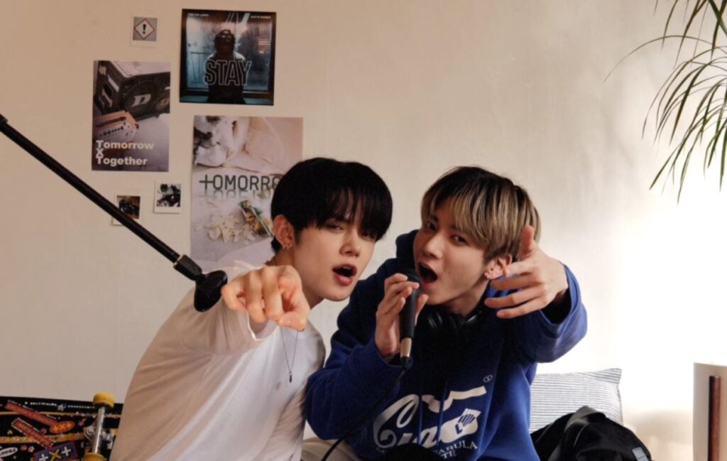 TXT's Yeonjun and Taehyun cover 'Stay' and Justin Bieber reacts