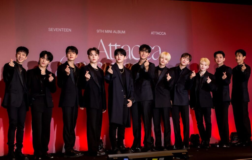 'Attacca' by SEVENTEEN debuts on 'Billboard 200' setting a new record for the group
