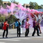 BTS gives surprise performance on the streets of Los Angeles