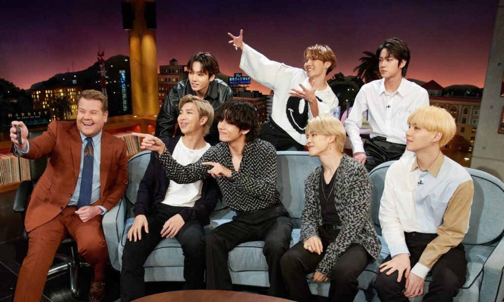 BTS to appear in person on 'The Late Late Show with James Corden'
