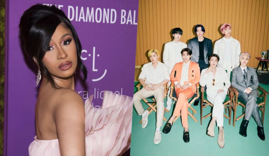 Cardi B says she almost made a song with BTS