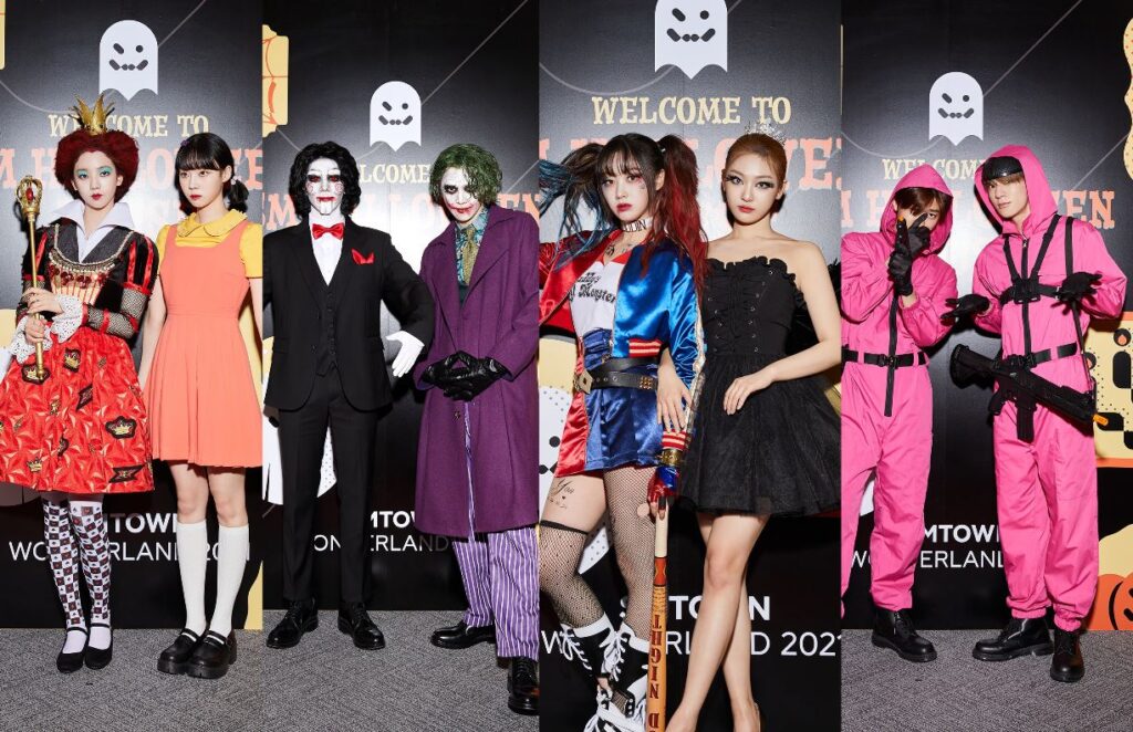 SMTOWN Wonderland: costumes left by idols at SM Halloween House 2021